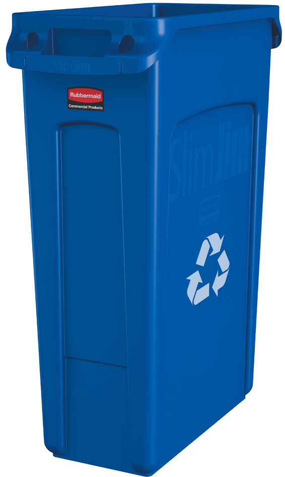 FG354007BLUE - Rubbermaid Afvalcontainer 87L Blauw 1st