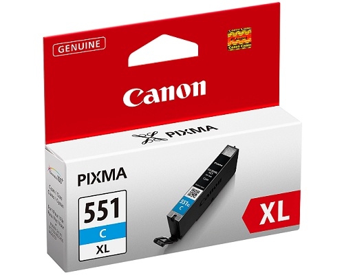 6444B004 - CANON CLI-551XL/C/BL Cyaan 665vel