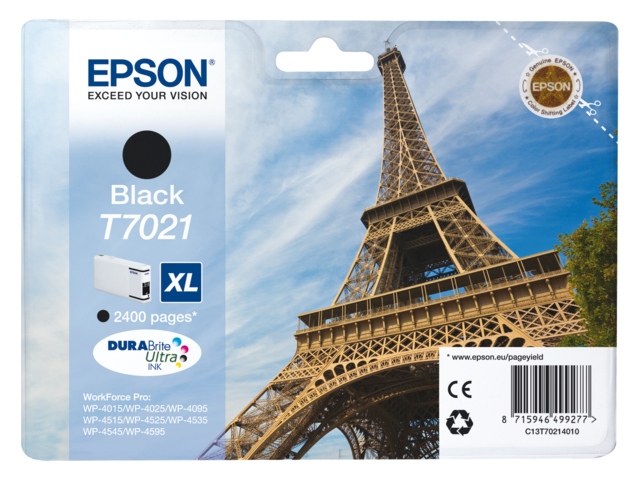 C13T70214010 - EPSON T7021 Black 45ml