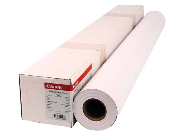 97003022 - CANON Inkjetpapier 1067mmx30m 180g/m2 Mat Gecoat 1rol