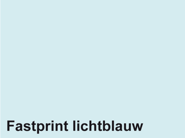 522351 - FASTPRINT Kopieerpapier A4 160g/m² Lichtblauw 50vel