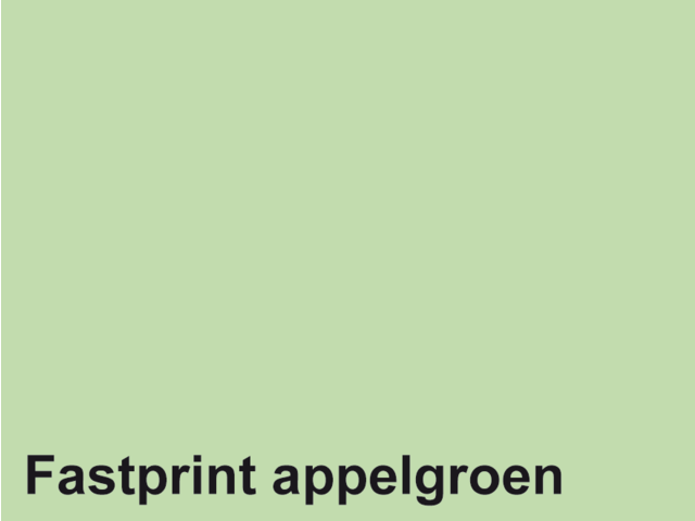 88164440 - FASTPRINT Kopieerpapier A4 120g/m² Appelgroen 250vel