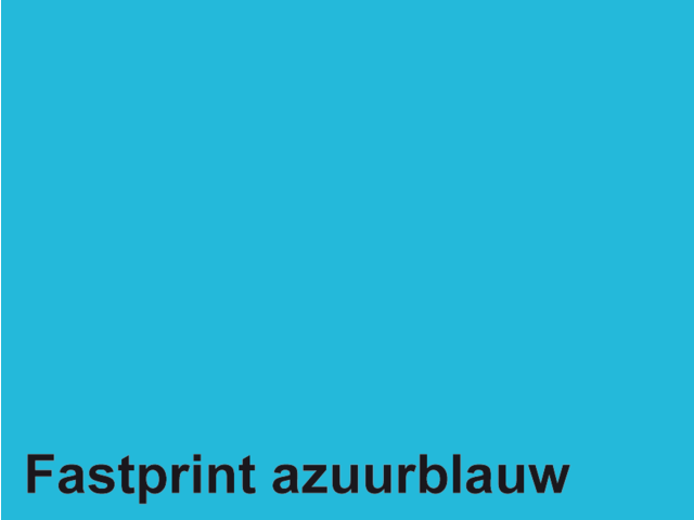 522340 - FASTPRINT Kopieerpapier A4 160g/m² Azuur Blauw 50vel